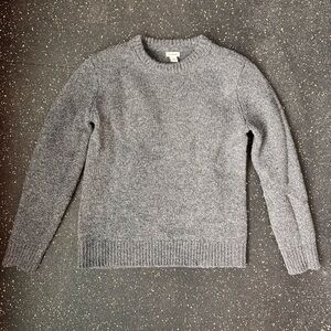 L.L. Bean Gray Ragwool Women's Sweater